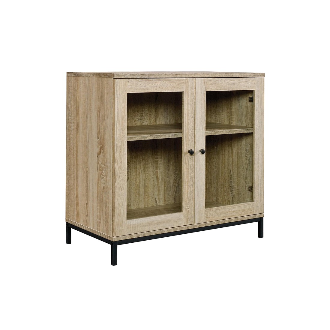 Solid Wood Rattan Tv Unit – Natural Finish – Image 2