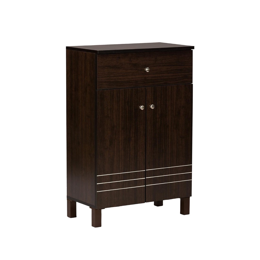 Solid Wood Rattan Tv Unit – Natural Finish – Image 4