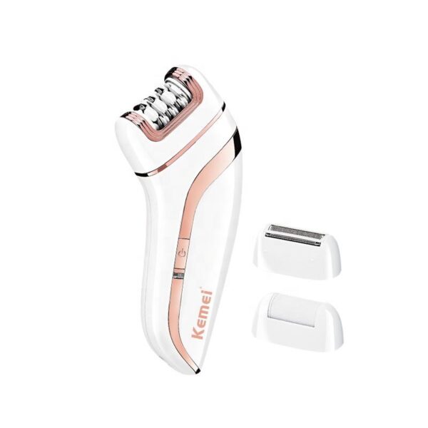 Kemei épilateur électrique rechargeable – visage, corps, jambes, maillot, bras, aisselles. - Image 3